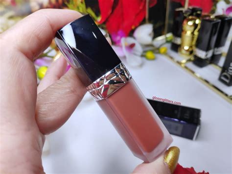 rouge dior forever liquid transfer-proof matte liquid|Dior transfer proof lipstick review.